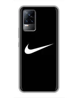 Чохол для Vivo V21 з картинкою «Мінімалістичний Найк»