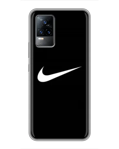 Чехол для Vivo V21 с картинкой «Минималистический Найк» Чехол для Vivo V21 с картинкой «Минималистический Найк»