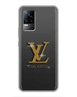 Чохол для Vivo V21 з картинкою «Градієнт Louis Vuitton»