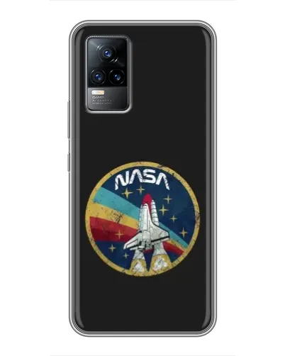 Чохол для Vivo V21 з картинкою «NASA — емблема місії» Чохол для Vivo V21 з картинкою «NASA — емблема місії»