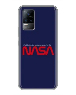 Чохол для Vivo V21 з картинкою «NASA — глибокий космос»