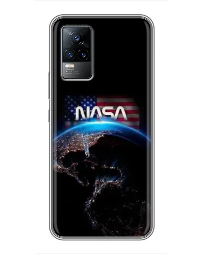 Чохол для Vivo V21 з картинкою «Земля з космосу NASA» Чохол для Vivo V21 з картинкою «Земля з космосу NASA»
