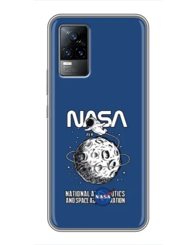 Чохол для Vivo V21 з картинкою «NASA — місячна місія» Чохол для Vivo V21 з картинкою «NASA — місячна місія»