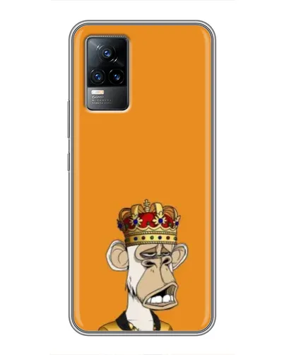 Чохол для Vivo V21 з картинкою «Золота мавпа Bored Ape»