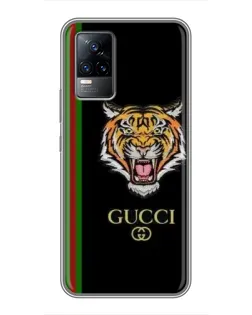Чохол для Vivo V21 з картинкою «Тигр Gucci» Чохол для Vivo V21 з картинкою «Тигр Gucci»