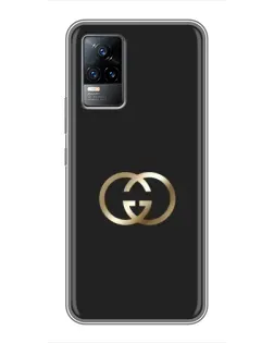Чохол для Vivo V21 з картинкою «Мінімалізм Gucci»