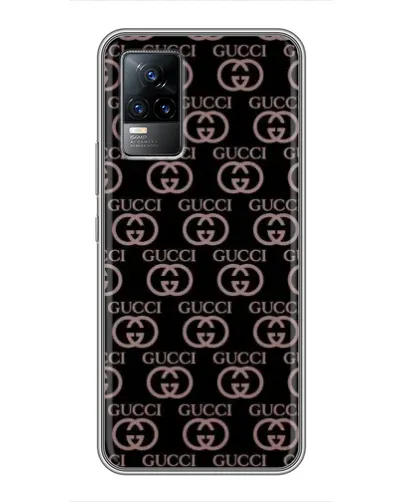Чохол для Vivo V21 з картинкою «Класична монограма Gucci» Чохол для Vivo V21 з картинкою «Класична монограма Gucci»