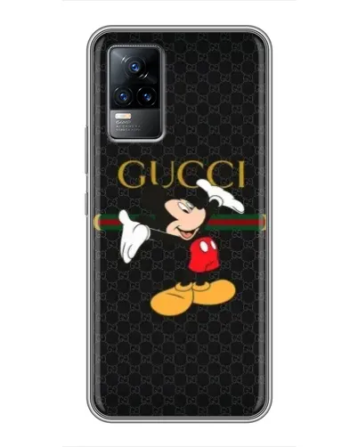 Чохол для Vivo V21 з картинкою «Міккі Маус Gucci» Чохол для Vivo V21 з картинкою «Міккі Маус Gucci»