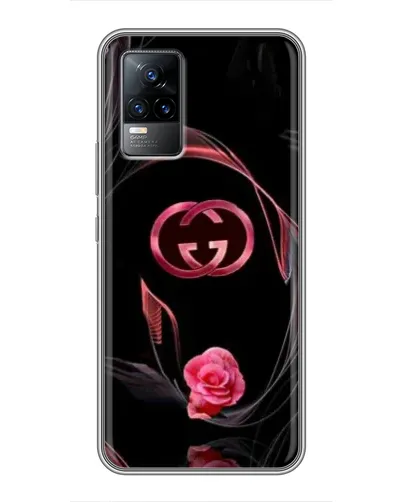 Чохол для Vivo V21 з картинкою «Gucci — неонова троянда» Чохол для Vivo V21 з картинкою «Gucci — неонова троянда»