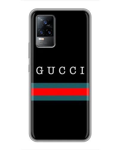 Чохол для Vivo V21 з картинкою «Gucci — червоний пояс» Чохол для Vivo V21 з картинкою «Gucci — червоний пояс»