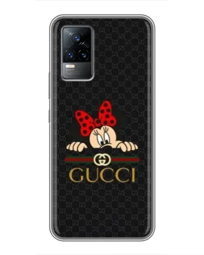 Чохол для Vivo V21 з картинкою «Мінні Маус Gucci — чорний» Чохол для Vivo V21 з картинкою «Мінні Маус Gucci — чорний»