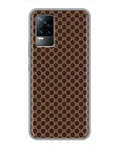Чохол для Vivo V21 з картинкою «Gucci — шоколадна сітка» Чохол для Vivo V21 з картинкою «Gucci — шоколадна сітка»