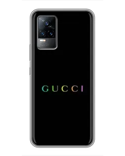 Чохол для Vivo V21 з картинкою «Gucci — неоновий мінімалізм» Чохол для Vivo V21 з картинкою «Gucci — неоновий мінімалізм»