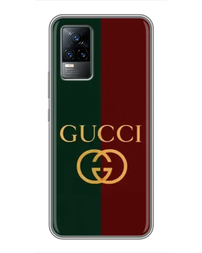 Чохол для Vivo V21 з картинкою «Gucci — темно-зелений градієнт» Чохол для Vivo V21 з картинкою «Gucci — темно-зелений градієнт»