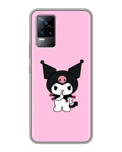 Чохол для Vivo V21 з картинкою «Kuromi — рожева ніжність» Чохол для Vivo V21 з картинкою «Kuromi — рожева ніжність»