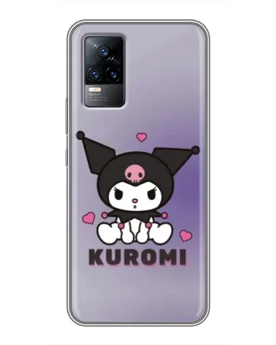 Чохол для Vivo V21 з картинкою «Kuromi — фіолетовий арт» Чохол для Vivo V21 з картинкою «Kuromi — фіолетовий арт»