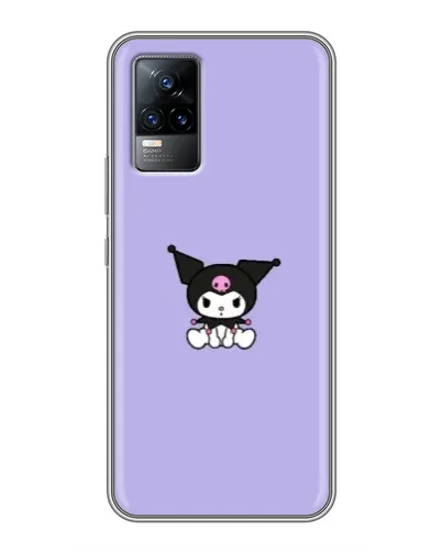 Чохол для Vivo V21 з картинкою «Kuromi — фіолетовий мінімалізм» Чохол для Vivo V21 з картинкою «Kuromi — фіолетовий мінімалізм»