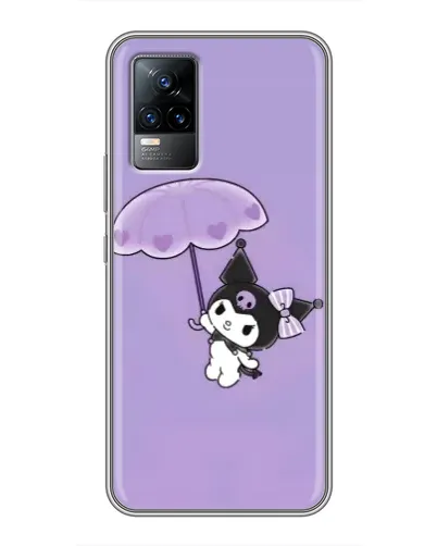 Чохол для Vivo V21 з картинкою «Kuromi з парасолькою» Чохол для Vivo V21 з картинкою «Kuromi з парасолькою»
