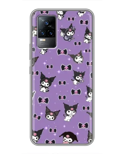 Чохол для Vivo V21 з картинкою «Kuromi — патерн» Чохол для Vivo V21 з картинкою «Kuromi — патерн»