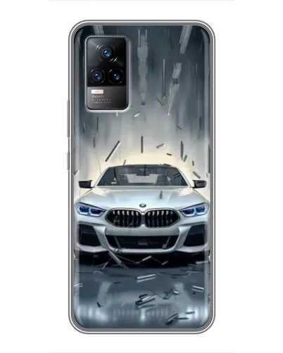 Чохол для Vivo V21 з картинкою «BMW у світлі фар» Чохол для Vivo V21 з картинкою «BMW у світлі фар»