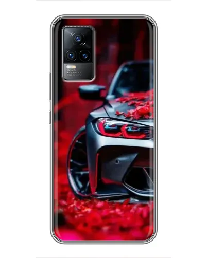 Чохол для Vivo V21 з картинкою «Спортивна BMW та квіти» Чохол для Vivo V21 з картинкою «Спортивна BMW та квіти»