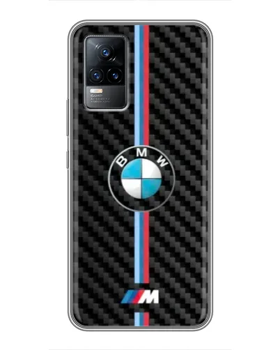 Чохол для Vivo V21 з картинкою «Емблема BMW та карбон» Чохол для Vivo V21 з картинкою «Емблема BMW та карбон»