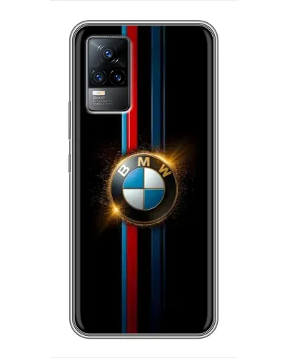 Чохол для Vivo V21 з картинкою «BMW M-Power неон» Чохол для Vivo V21 з картинкою «BMW M-Power неон»