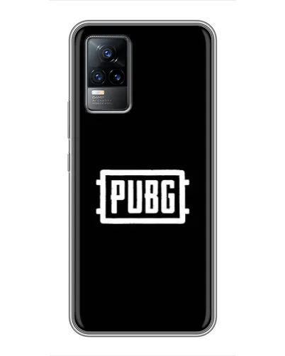 Чохол для Vivo V21 з картинкою «Лого BMW — металевий блиск»