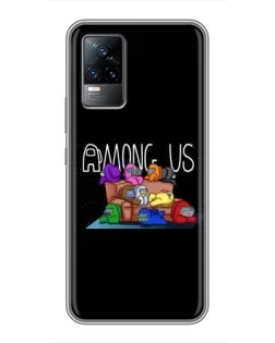 Чохол для Vivo V21 з картинкою «Логотип Among Us» Чохол для Vivo V21 з картинкою «Логотип Among Us»