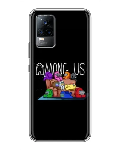 Чохол для Vivo V21 з картинкою «Логотип Among Us»