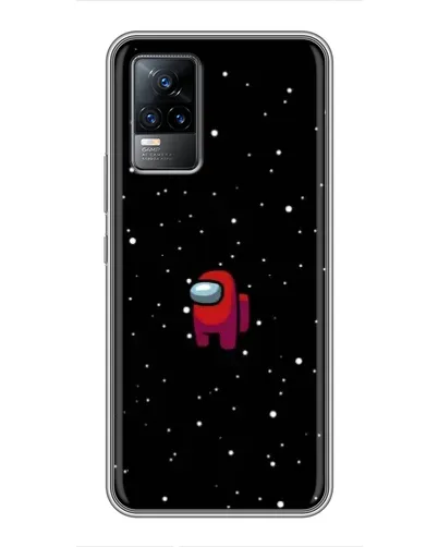 Чохол для Vivo V21 з картинкою «Червоний Among Us»