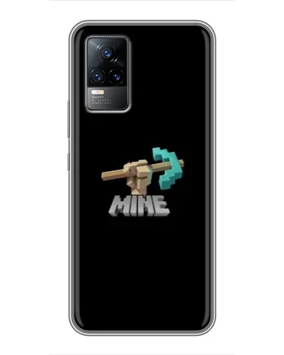 Чохол для Vivo V21 з картинкою «Алмазне кайло»