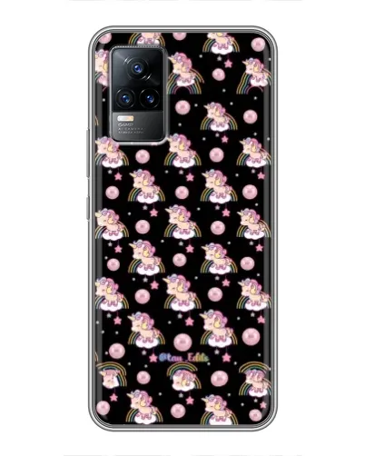 Чохол для Vivo V21 з картинкою «Magic Unicorn паттерн»