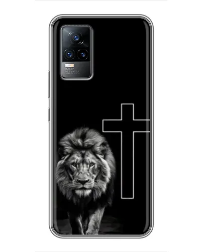 Чохол для Vivo V21 з картинкою «Лев та Хрест» Чохол для Vivo V21 з картинкою «Лев та Хрест»