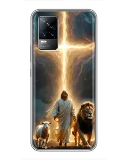 Чохол для Vivo V21 з картинкою «Лев Юди та Світло» Чохол для Vivo V21 з картинкою «Лев Юди та Світло»