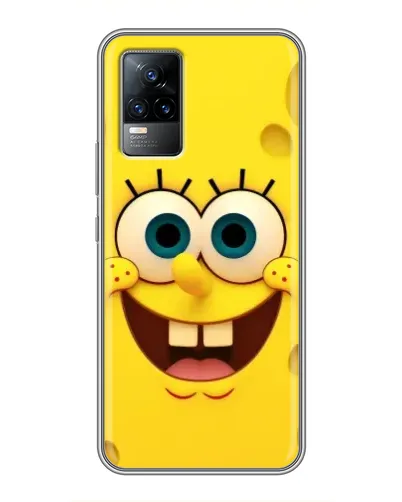 Чохол для Vivo V21 з картинкою «Губка Боб посмішка»