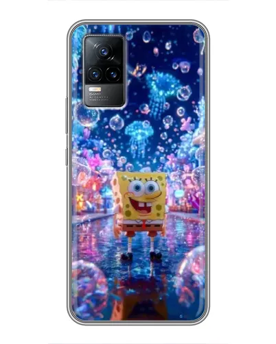 Чохол для Vivo V21 з картинкою «Неоновий океан»