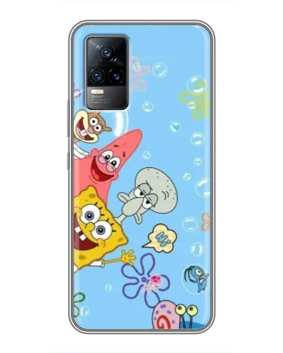Чохол для Vivo V21 з картинкою «Веселі бульбашки»