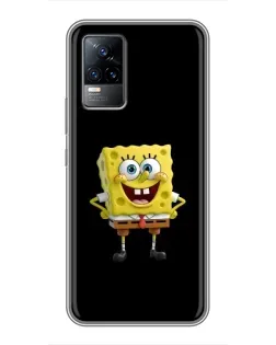 Чохол для Vivo V21 з картинкою «Класичний Губка Боб»