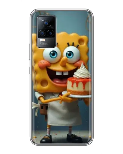 Чохол для Vivo V21 з картинкою «Кухар Спанч Боб»