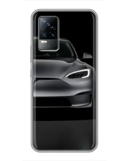 Чохол для Vivo V21 з картинкою «Tesla Model S Look» Чохол для Vivo V21 з картинкою «Tesla Model S Look»