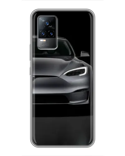 Чохол для Vivo V21 з картинкою «Tesla Model S Look» Чохол для Vivo V21 з картинкою «Tesla Model S Look»