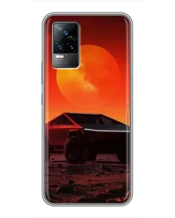 Чохол для Vivo V21 з картинкою «Cybertruck на Марсі» Чохол для Vivo V21 з картинкою «Cybertruck на Марсі»