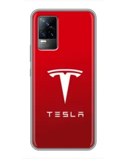 Чохол для Vivo V21 з картинкою «Tesla Red Classic» Чохол для Vivo V21 з картинкою «Tesla Red Classic»