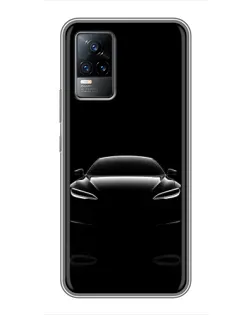 Чохол для Vivo V21 з картинкою «Силует Tesla Night» Чохол для Vivo V21 з картинкою «Силует Tesla Night»