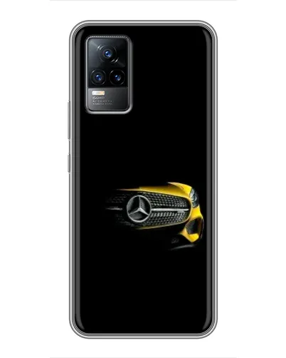 Чохол для Vivo V21 з картинкою «Mercedes — ретро стиль»