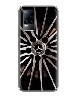 Чохол для Vivo V21 з картинкою «Диск Mercedes»