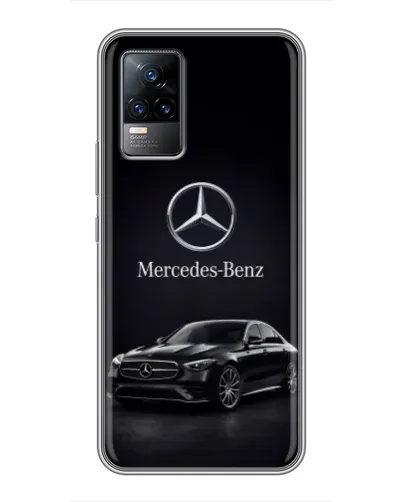 Чохол для Vivo V21 з картинкою «Mercedes — решітка радіатора»