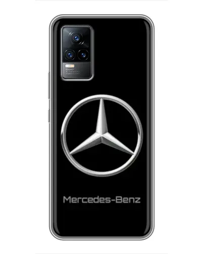 Чохол для Vivo V21 з картинкою «Mercedes Silver Logo»