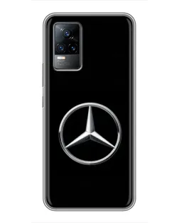 Чохол для Vivo V21 з картинкою «Mercedes класичний лого»